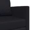 Kanapéágy Fekete 124 x 71 x 78 cm Mübőr