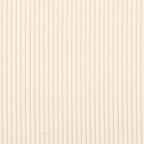 Krémszínű vászon 2 üléses kanapé L-alakú kanapéval 125 cm