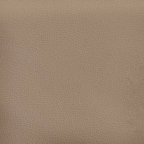 Cappuccino műbőr 2 üléses kanapé L-alakú kanapéval 125 cm