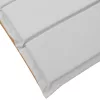 Napozóágy 2 pcs Világosszürke 184 x 55 x 64cm Tömör akácfa
