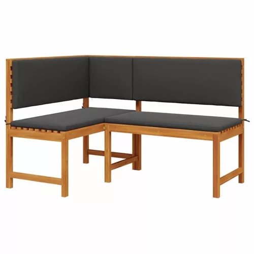Kerti Sarok Pad Barna 140 x 100 x 91cm Tömör akácfa