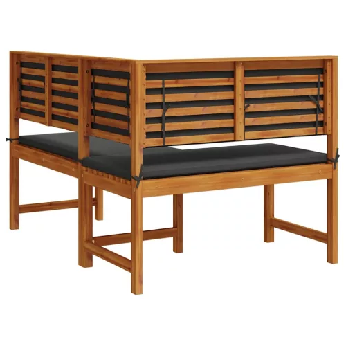 Kerti Sarok Pad Barna 140 x 100 x 91cm Tömör akácfa