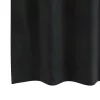Függönyök függönyökkel 2 pcs Fekete 140 x 175 cm Bársony