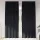 Függönyök függönyökkel 2 pcs Fekete 140 x 245 cm Bársony