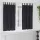Függönyök függönyökkel 2 pcs Fekete 140 x 175 cm Bársony