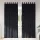 Függönyök függönyökkel 2 pcs Fekete 140 x 225 cm Bársony