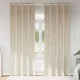 Függönyök függönyökkel 2 pcs Krém 140 x 260 cm Bársony