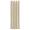 Függönyök függönyökkel 2 pcs Krém 140 x 260 cm Bársony