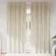 Függönyök függönyökkel 2 pcs Krém 140 x 225 cm Bársony