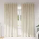 Függönyök függönyökkel 2 pcs Krém 140 x 225 cm Bársony