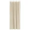 Függönyök függönyökkel 2 pcs Krém 140 x 225 cm Bársony