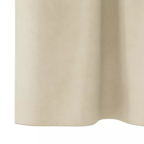 Függönyök függönyökkel 2 pcs Krém 140 x 225 cm Bársony
