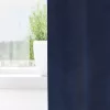 Függönyök függönyökkel 2 pcs Sötétkék 140 x 175 cm Bársony