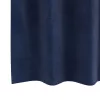 Függönyök függönyökkel 2 pcs Sötétkék 140 x 175 cm Bársony