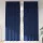 Függönyök függönyökkel 2 pcs Sötétkék 140 x 225 cm Bársony