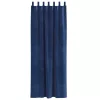 Függönyök függönyökkel 2 pcs Sötétkék 140 x 225 cm Bársony