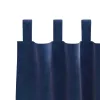 Függönyök függönyökkel 2 pcs Sötétkék 140 x 225 cm Bársony