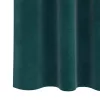 Függönyök függönyökkel 2 pcs Sötétzöld 140 x 225 cm Bársony