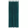 Függönyök függönyökkel 2 pcs Sötétzöld 140 x 260 cm Bársony