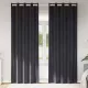 Függönyök függönyökkel 2 pcs Sötétszürke 140 x 260 cm Bársony
