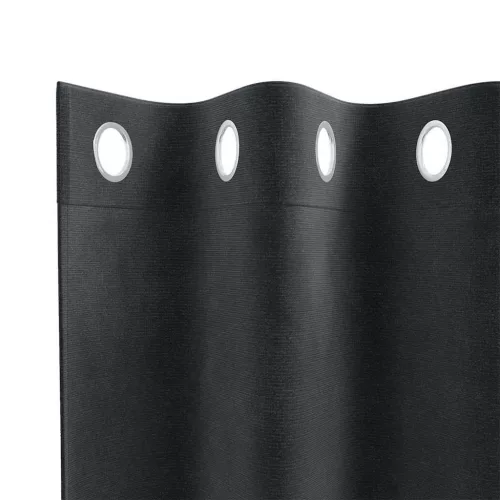 Függönyök függönyökkel 2 pcs Sötétszürke 140 x 260 cm Bársony