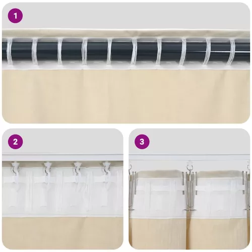 Függönyök függönyökkel 2 pcs Sötétszürke 140 x 225 cm Bársony