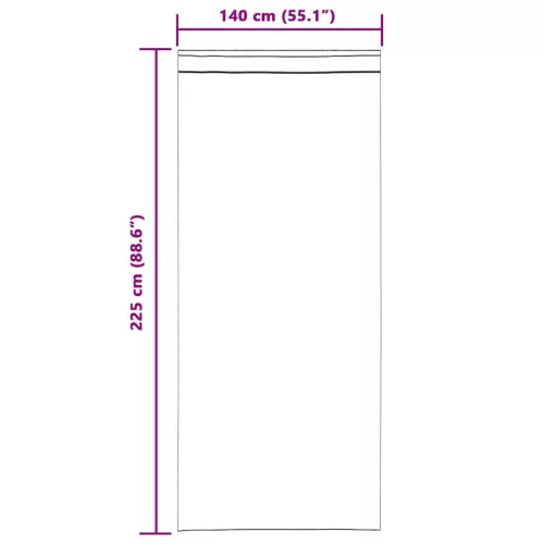 Függönyök függönyökkel 2 pcs Sötétszürke 140 x 225 cm Bársony