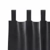 Függönyök függönyökkel 2 pcs Sötétszürke 140 x 140 cm Bársony