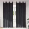 Függönyök függönyökkel 2 pcs Sötétszürke 140 x 260 cm Bársony