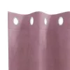 Függönyök 2 pcs Sötét rózsaszín 140 x 260 cm Bársony