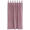 Függönyök 2 pcs Sötét rózsaszín 140 x 175 cm Bársony
