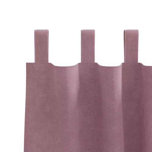 Függönyök 2 pcs Sötét rózsaszín 140 x 225 cm Bársony