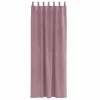 Függönyök 2 pcs Sötét rózsaszín 140 x 245 cm Bársony