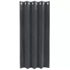 Függönyök függönyökkel 2 pcs Világosszürke 140 x 175 cm Bársony