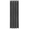 Függönyök függönyökkel 2 pcs Világosszürke 140 x 245 cm Bársony