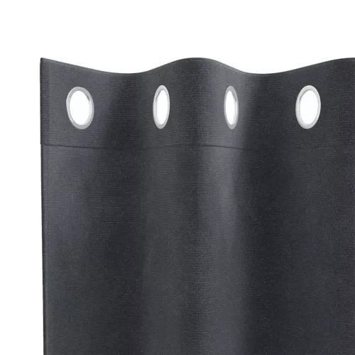 Függönyök függönyökkel 2 pcs Világosszürke 140 x 260 cm Bársony
