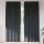 Függönyök függönyökkel 2 pcs Világosszürke 140 x 245 cm Bársony