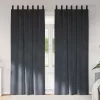 Függönyök függönyökkel 2 pcs Világosszürke 140 x 225 cm Bársony