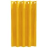Függönyök függönyökkel 2 pcs mustársárga 140 x 140 cm Bársony