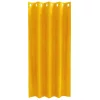Függönyök függönyökkel 2 pcs Mustár sárga 140 x 175 cm Bársony