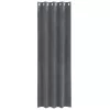 Függönyök függönyökkel 2 pcs Világosszürke 140 x 225 cm Bársony