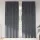 Függönyök függönyökkel 2 pcs Világosszürke 140 x 245 cm Bársony