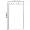 Függönyök függönyökkel 2 pcs Világosszürke 140 x 245 cm Bársony