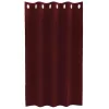 Függönyök függönyökkel 2 pcs bordó 140 x 140 cm Bársony