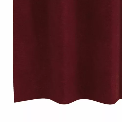Függönyök függönyökkel 2 pcs bordó 140 x 140 cm Bársony