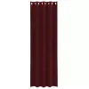 Függönyök függönyökkel 2 pcs bordó 140 x 260 cm Bársony