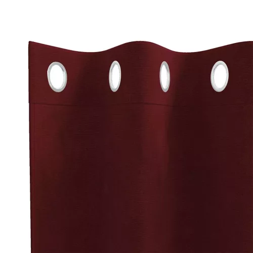 Függönyök függönyökkel 2 pcs bordó 140 x 260 cm Bársony