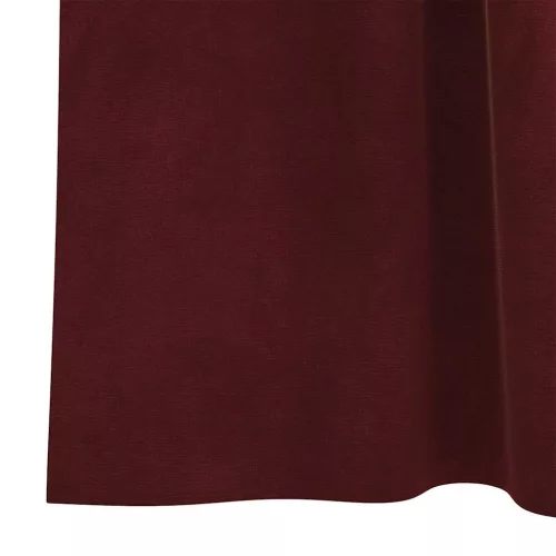 Függönyök függönyökkel 2 pcs bordó 140 x 225 cm Bársony
