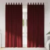 Függönyök függönyökkel 2 pcs Bordó 140 x 260 cm Bársony