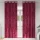 Függöny függönyökkel 2 pcs bordó 245 x 140 cm Bársony